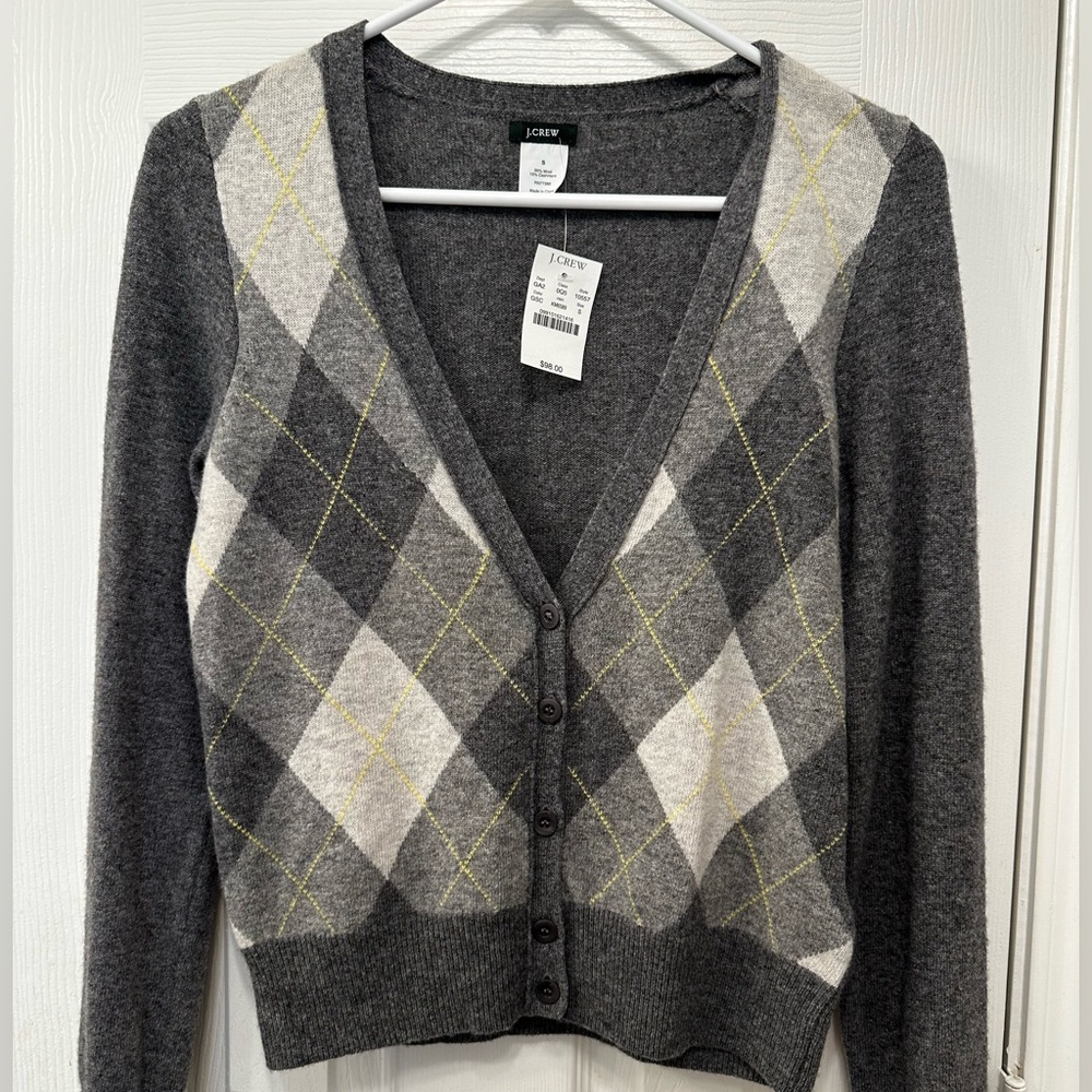 J crew wool Cardigan org price $98